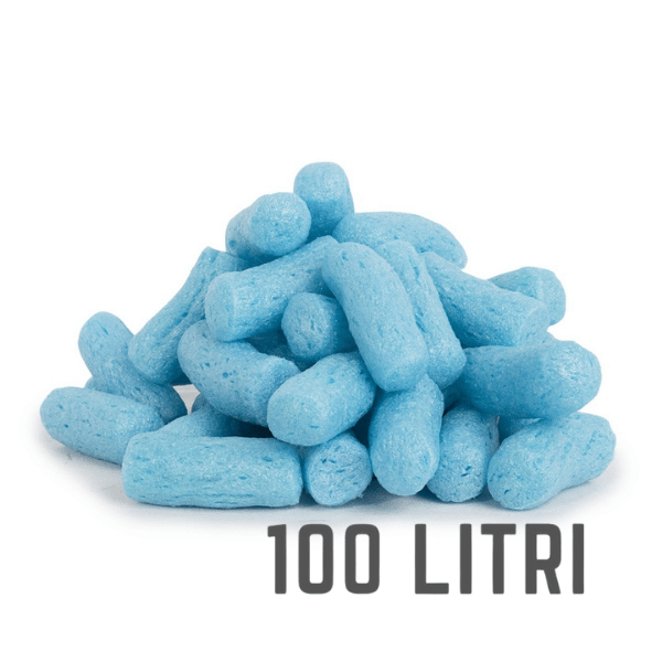 Fulgi Biodegradabili Albastri 100 litri