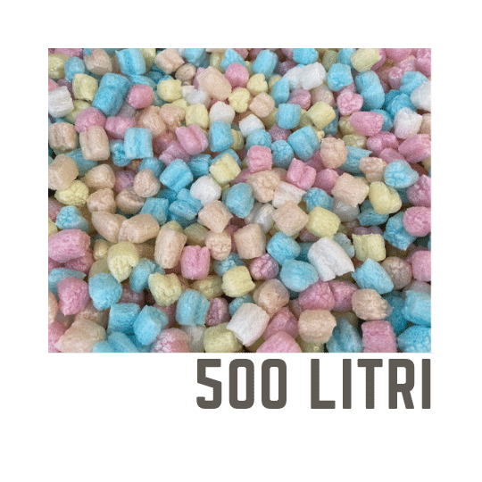 Fulgi Biodegradabili Inimioare Mix Color 500 Litri