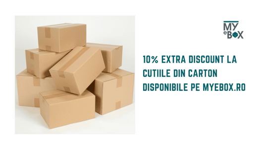 10% extra discount la cutiile ecommerce