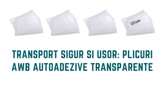 Transport Sigur și Ușor: 5 tipuri de Plicuri Transparente Autoadezive awb