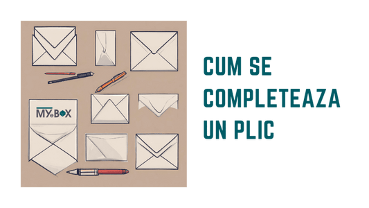 Cum se completeaza un plic