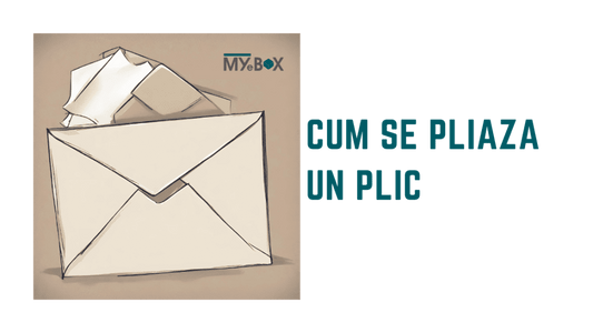 Expertiza cu 5 plicuri: Cum se pliaza un plic profesional