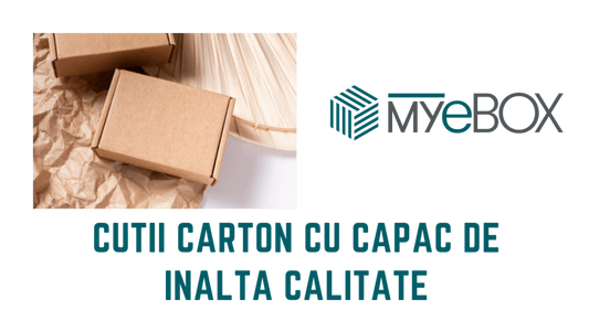 Cutii Carton cu Capac de Înaltă Calitate