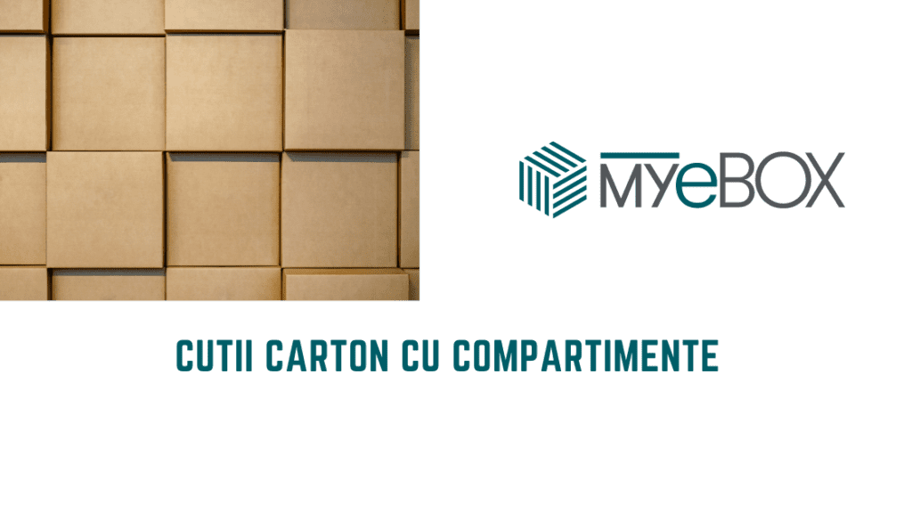 Cutii carton cu compartimente