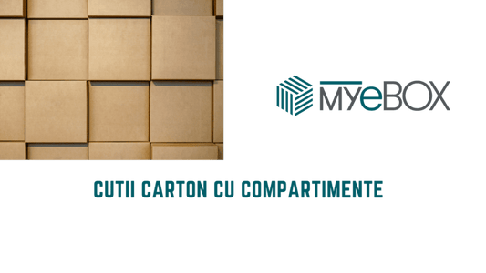 Cutii carton cu compartimente
