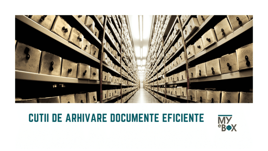 Cutii de Arhivare Documente Eficiente Pentru Organizare