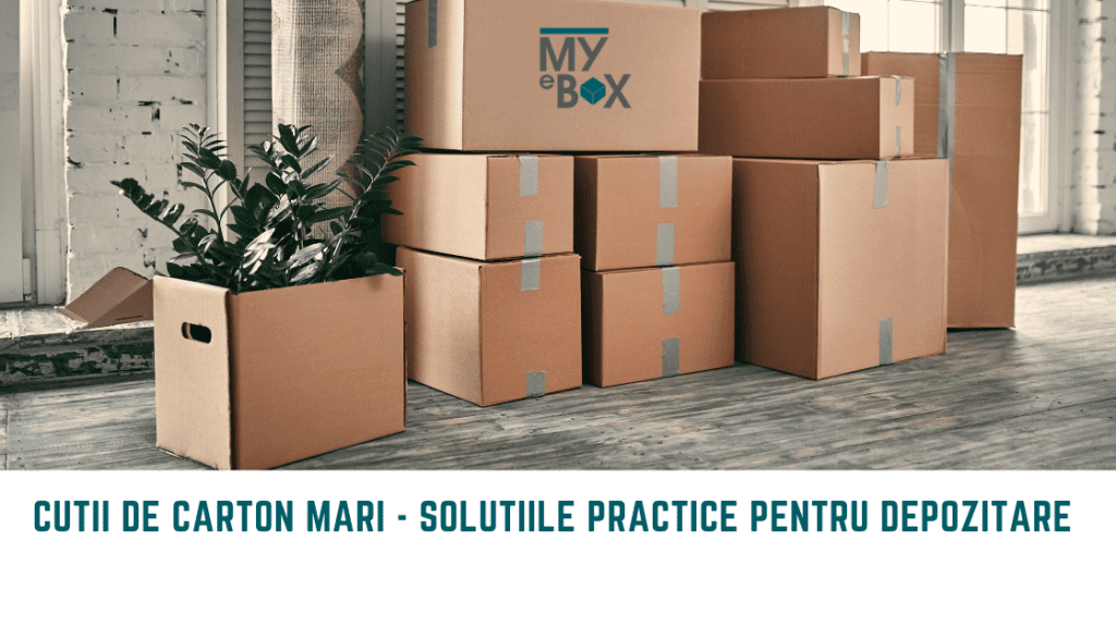 Cutii de carton mari – Soluțiile Practice pentru Depozitare