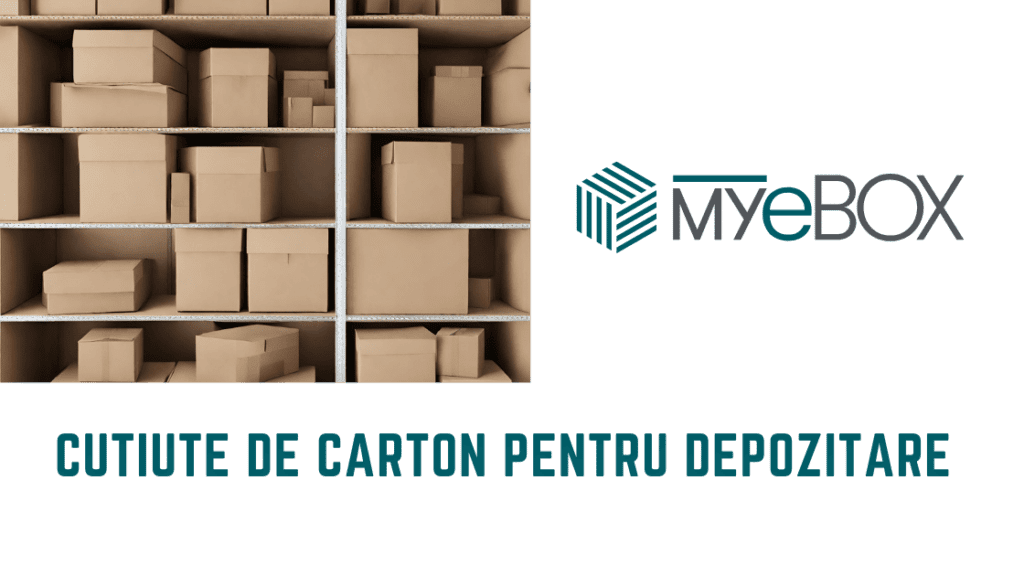 Cutiute de Carton Pentru Depozitare de Top