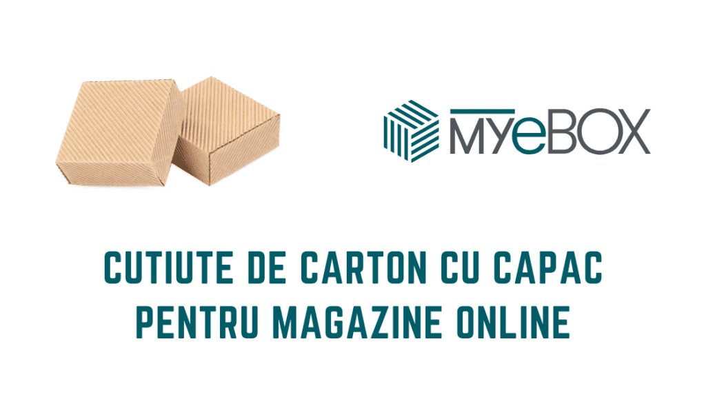 Cutiute de Carton cu Capac pentru Magazine