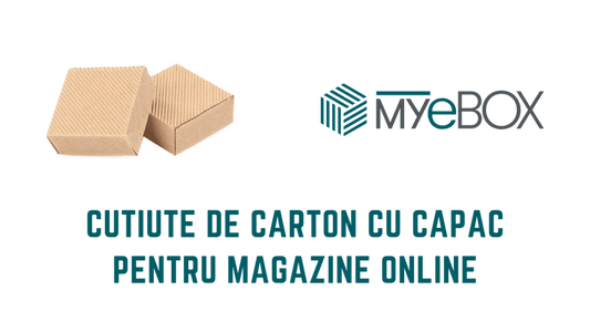 Cutiute de Carton cu Capac pentru Magazine
