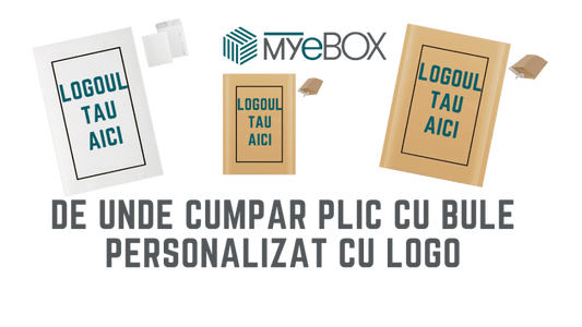 De unde cumpar plic cu bule personalizat cu LOGO