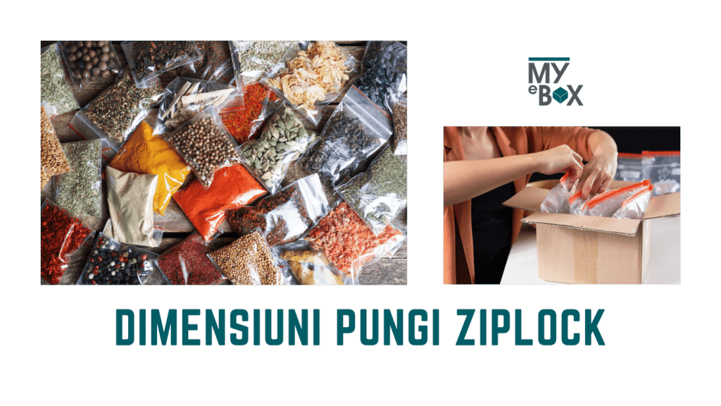 Dimensiuni pungi ziplock pentru depozitare