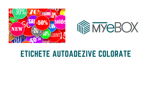 Etichete Autoadezive Colorate pentru ecommerce