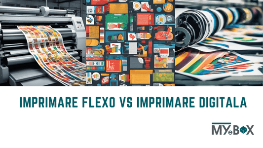 Imprimare flexo vs imprimare digitala: Avantaje dezavantaje