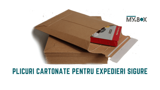 Plicuri cartonate pentru expedieri sigure