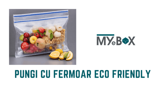 Pungi cu Fermoar Eco Friendly