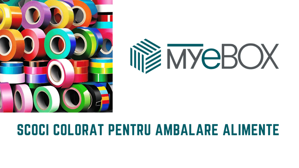 Scoci Colorat pentru ambalarea alimentelor