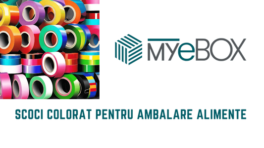 Scoci Colorat pentru ambalarea alimentelor