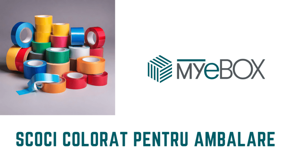 Scoci colorat pentru ambalare