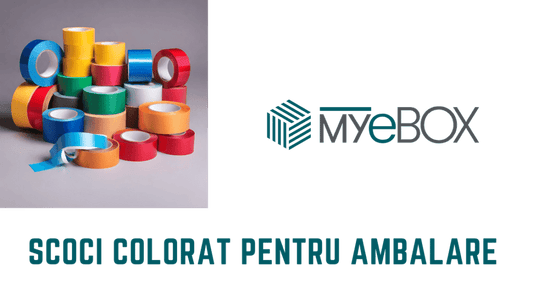 Scoci colorat pentru ambalare