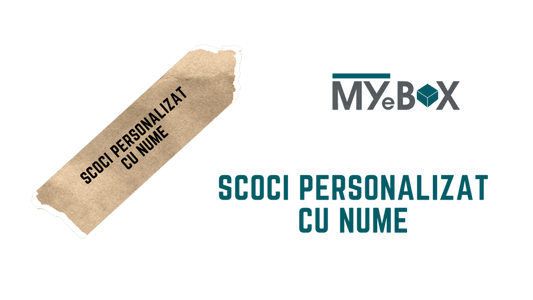 Scoci personalizat cu nume