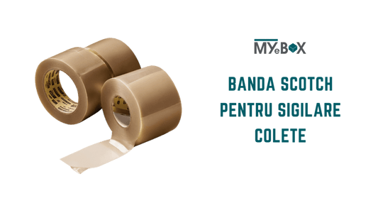 Siguranță totală: Banda Scotch pentru sigilare colete