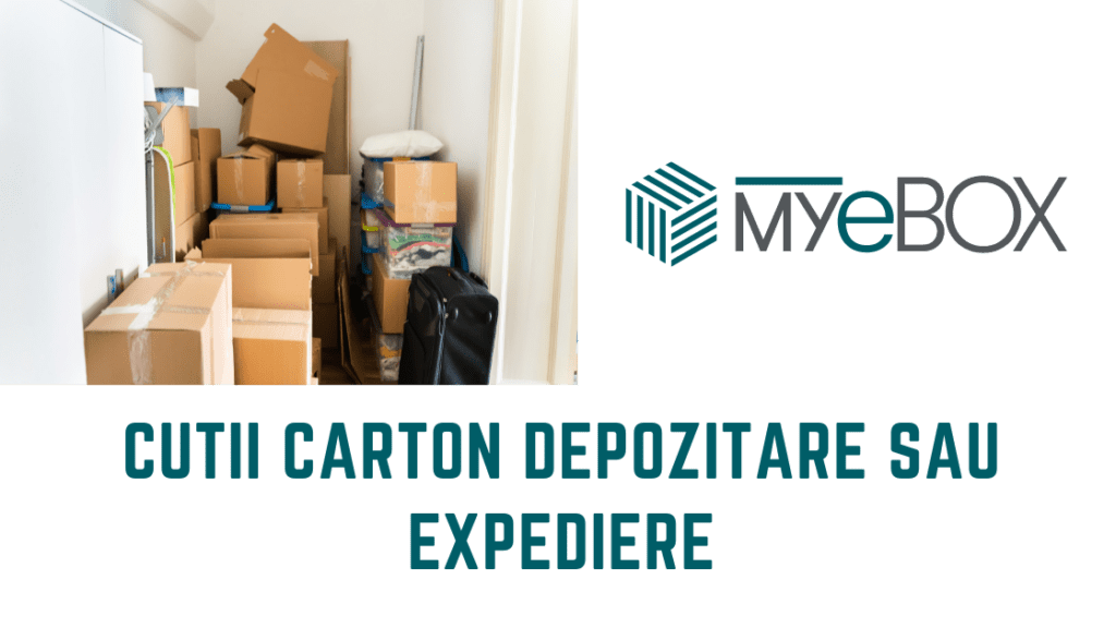 Cutii Carton Depozitare sau expediere