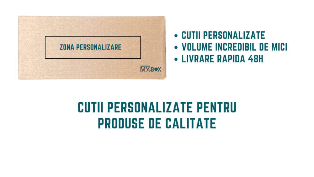 Cutii Personalizate pentru Produse de Calitate