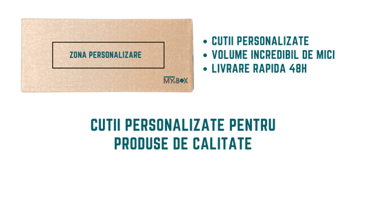 Cutii Personalizate pentru Produse de Calitate