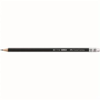 Creion grafit Faber Castel cu radiera