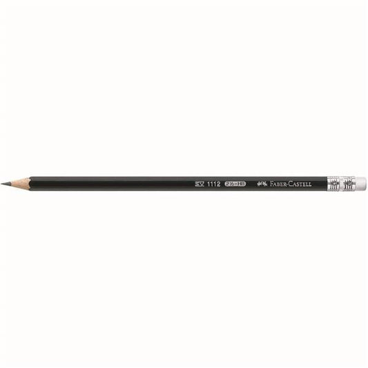 Creion grafit Faber Castel cu radiera