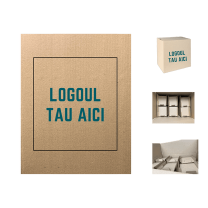 Cutie Personalizata 6 sticle de Vin cu Separatoare Incluse