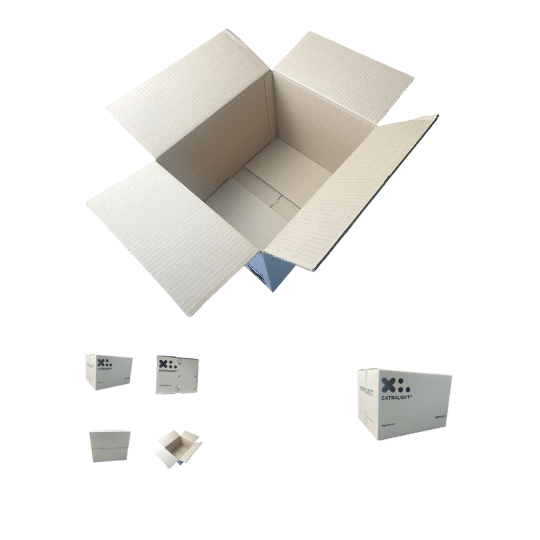 Cutie Carton 350x300x250 Alb CO3