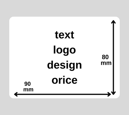 Etichete personalizate autoadezive 90x80mm