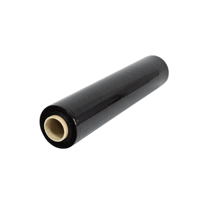 Folie Stretch Manuală Neagra, 23 microni (3)