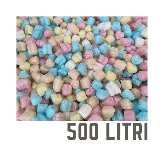 Fulgi Biodegradabili Inimioare Mix Color 500 Litri
