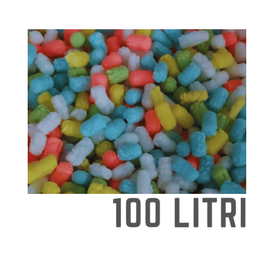 Fulgi Biodegradabili Mix Color 100 Litri