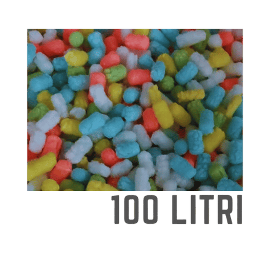 Fulgi Biodegradabili Mix Color 100 Litri