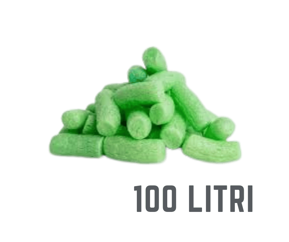 Fulgi Biodegradabili Verzi 100 litri