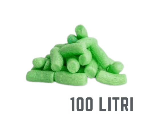 Fulgi Biodegradabili Verzi 100 litri