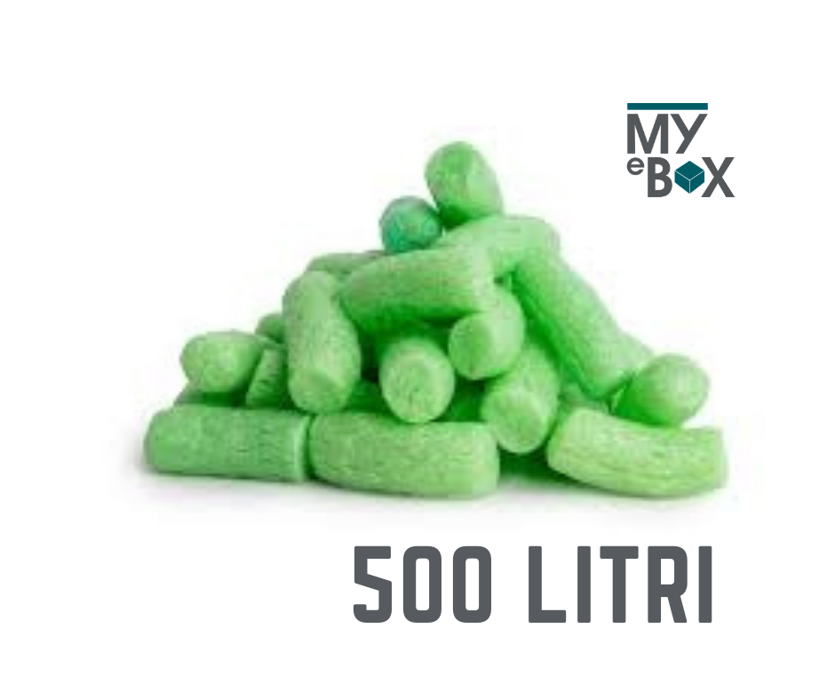 Fulgi Biodegradabili Verzi, 500 litri