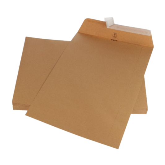 Plic B4 Kraft Natron 250X353 mm, siliconic, set 25 buc