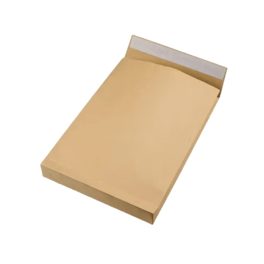 Plic B5 cu Burduf Kraft 176x250x30 mm, set 25 buc